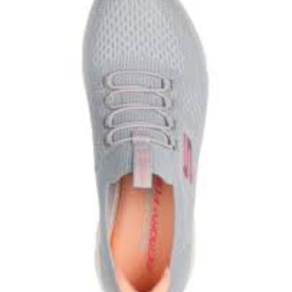 Skechers Women's Summits - Top Player Wide Width Walking Sneakers Gray Size 9W - Picture 3 of 5